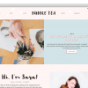 Bubble Tea, Pastel Wordpress Theme