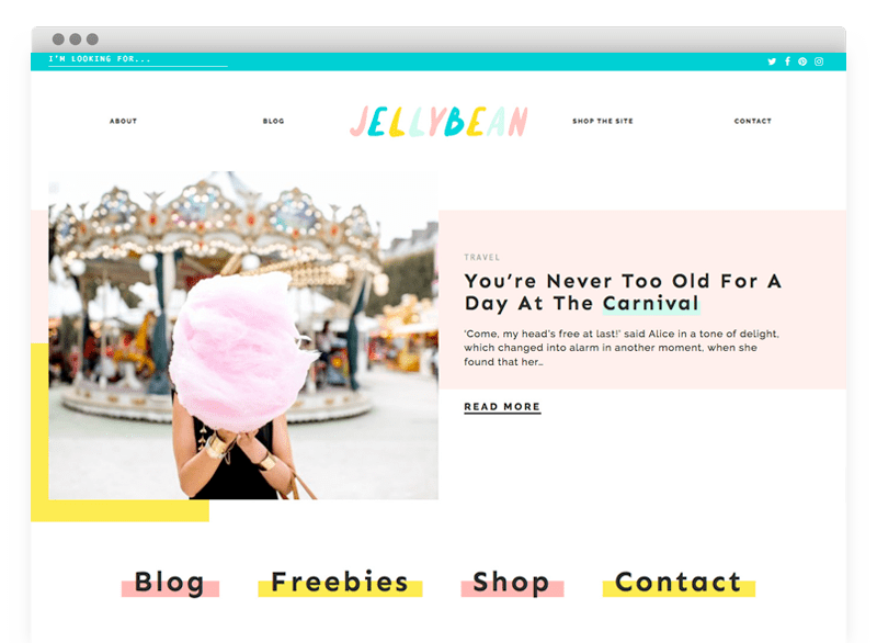 jelly-bean-cute-wordpress-theme