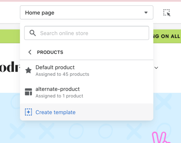 Adding a customer login template to Shopify