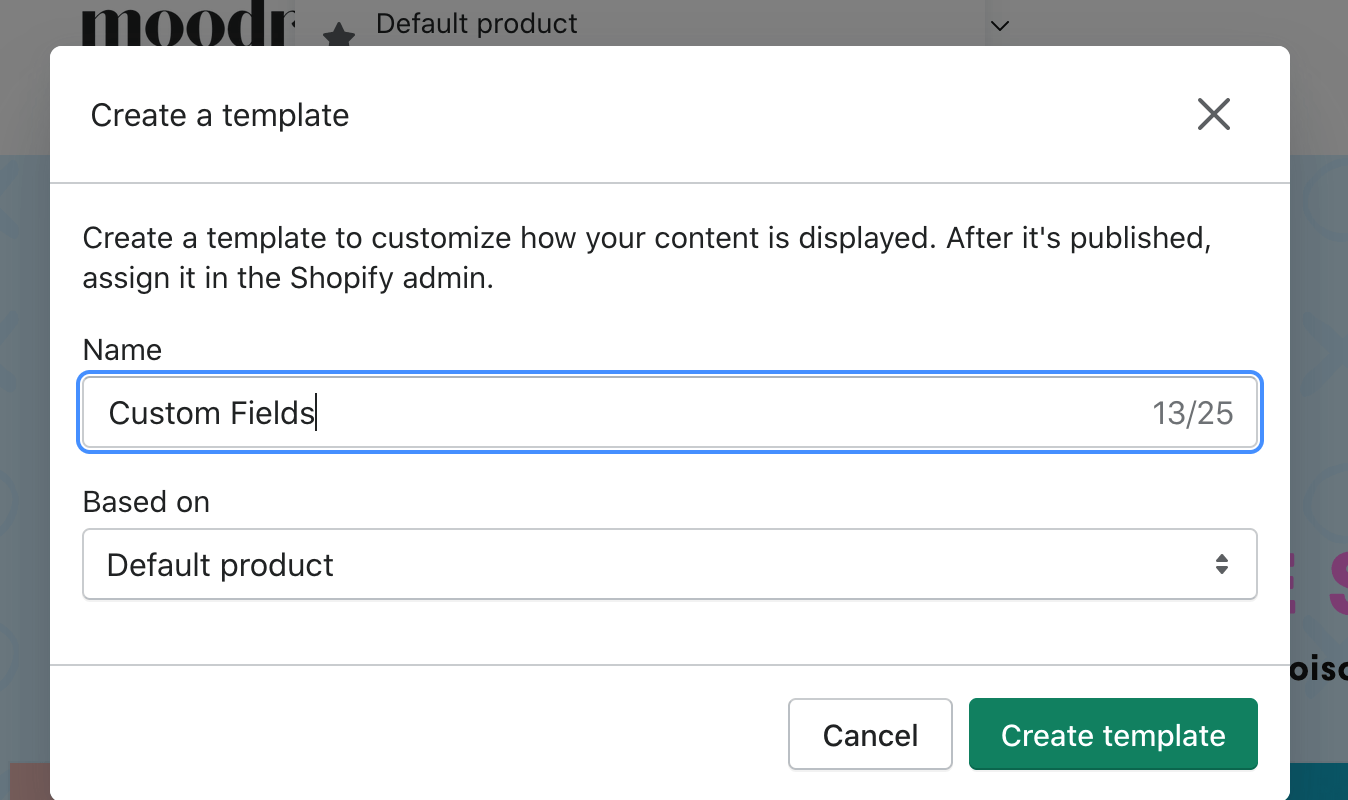 How to Add Custom Fields to a Shopify Theme | Little Theme Shop