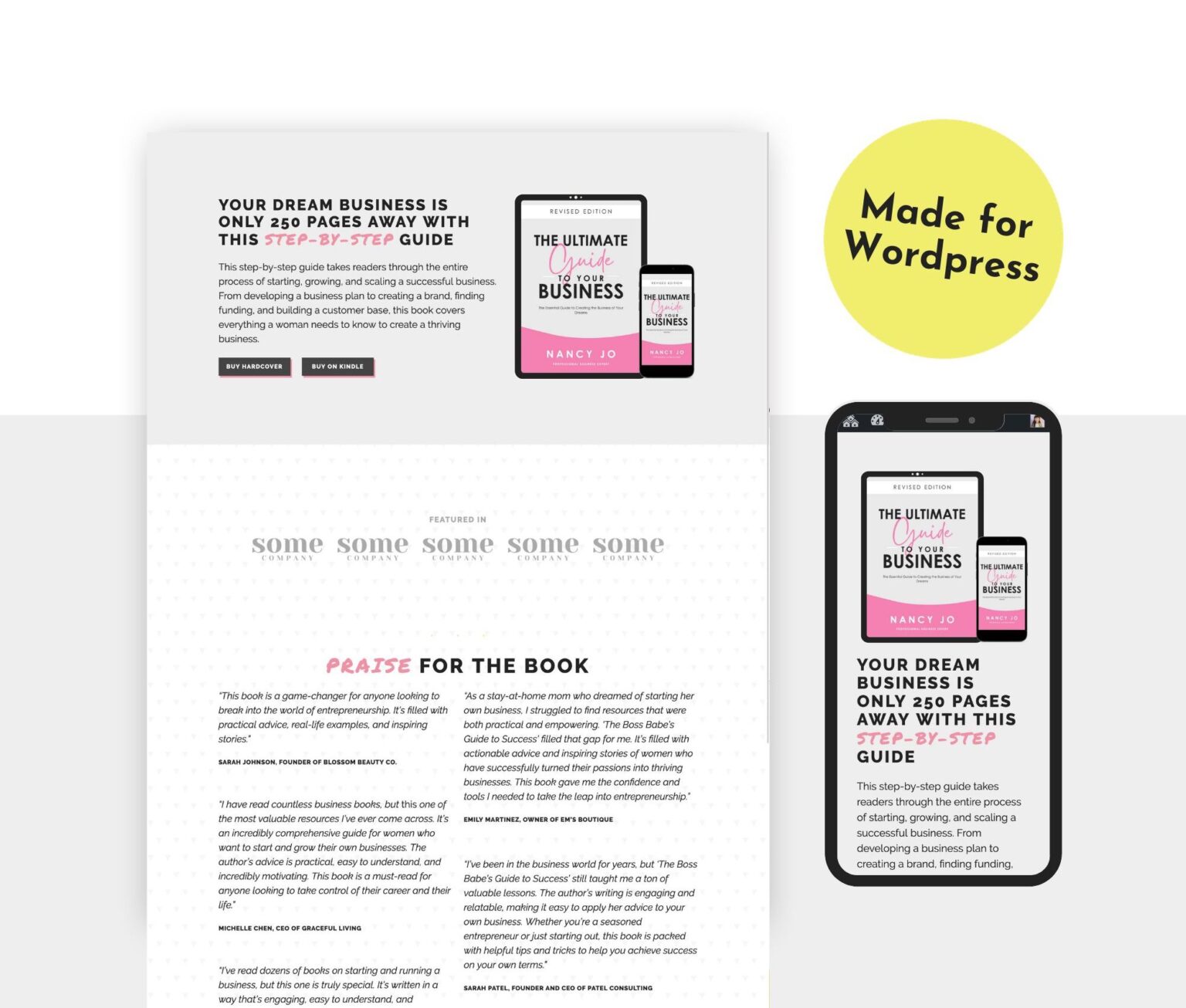 Fun Ebook Sales Templates for Wordpress