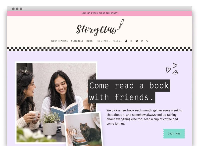 Story club wordpress theme thumb